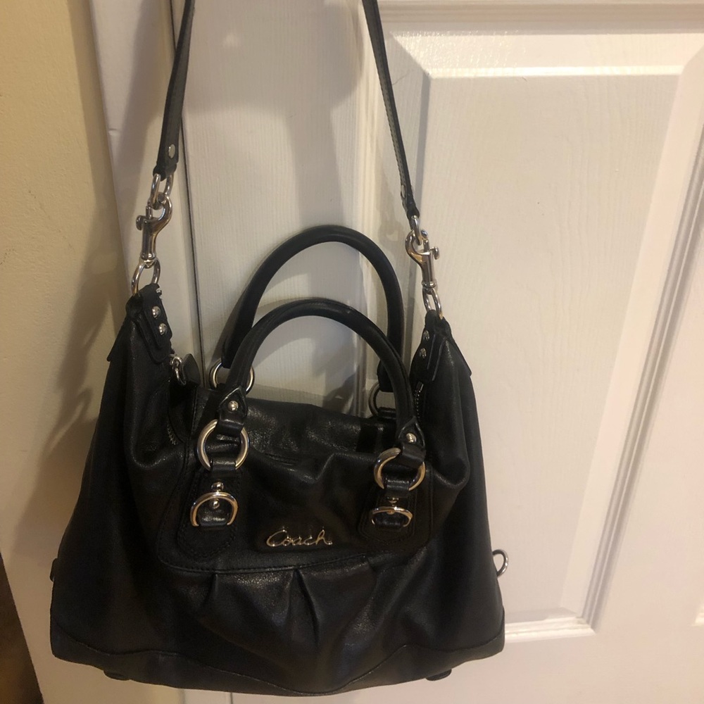 COACH shoulder/hand bag, black